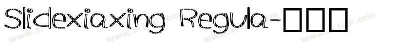 Slidexiaxing Regula字体转换